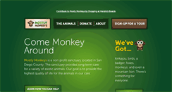Desktop Screenshot of mostlymonkeys.org